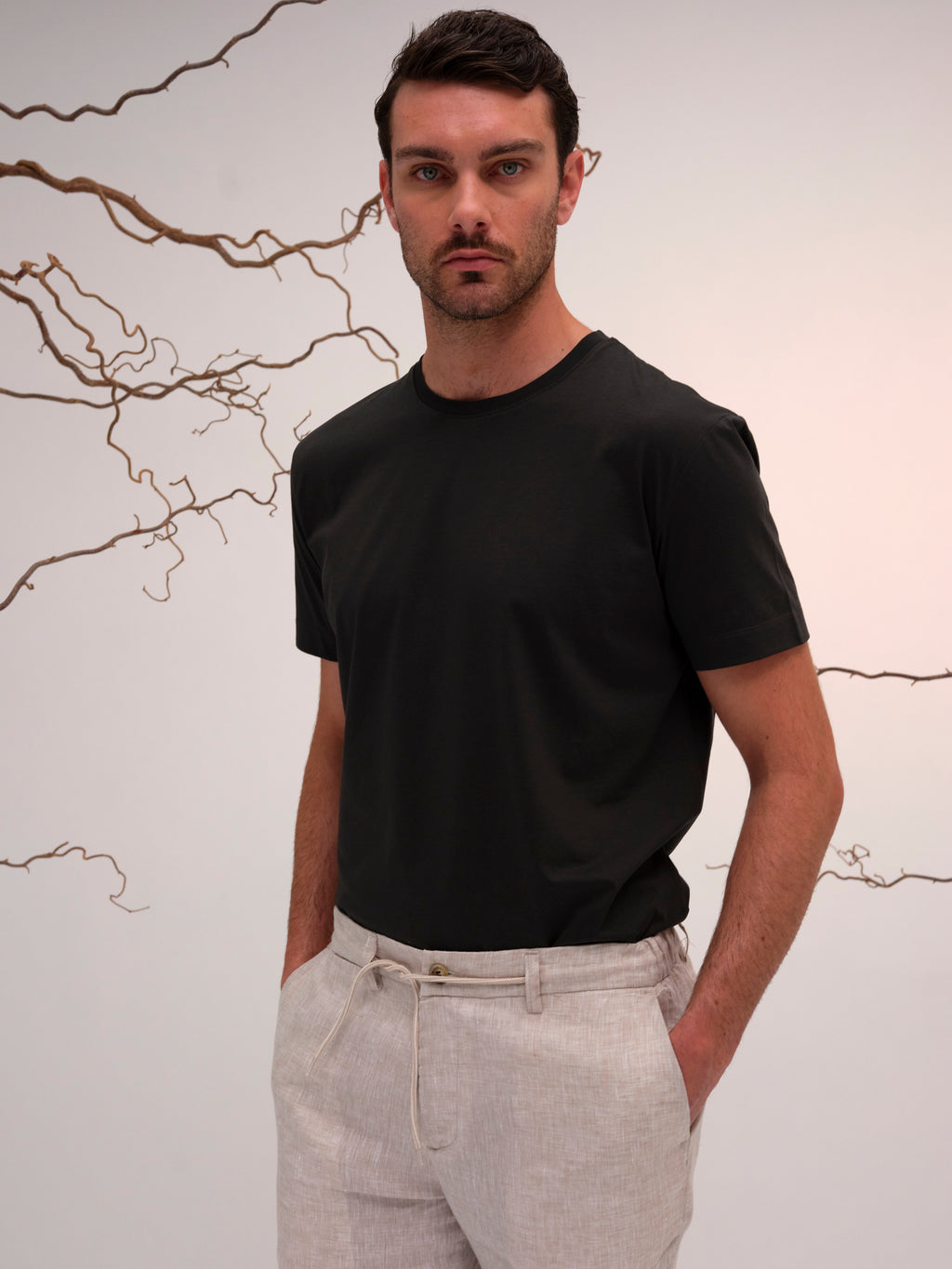 GIOVANNI T-SHIRT PINE GREEN
