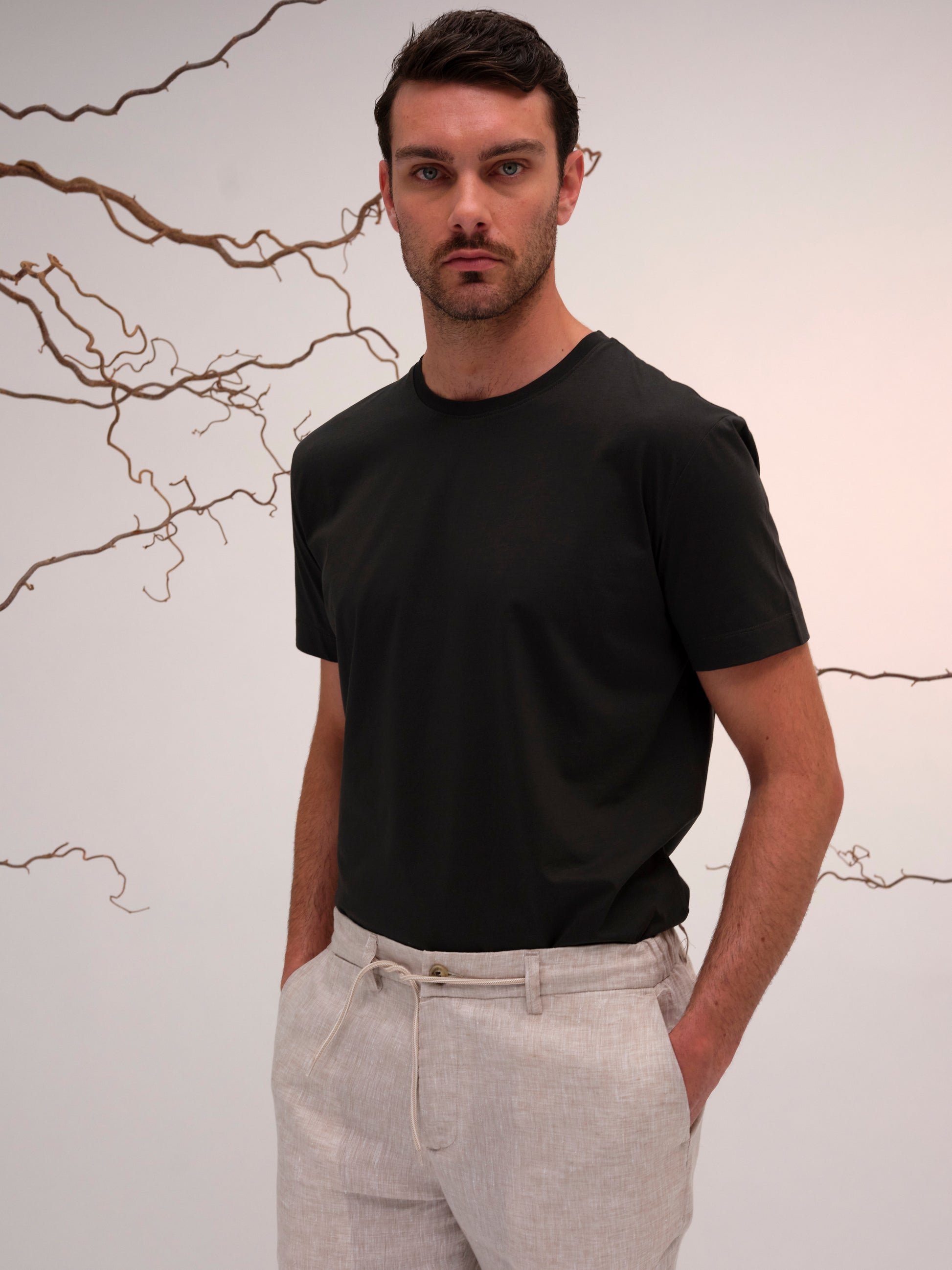 GIOVANNI T-SHIRT PINE GREEN