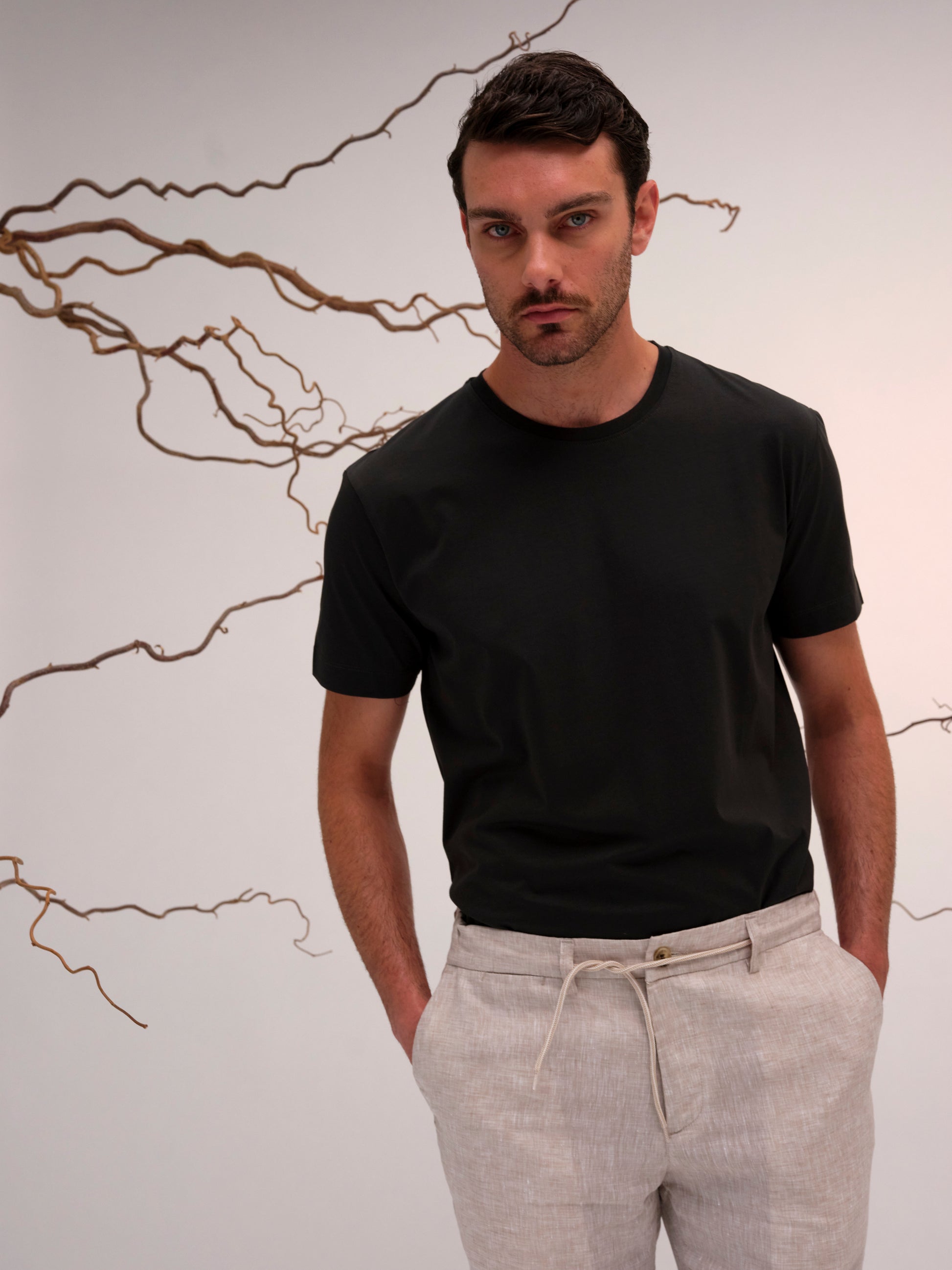 GIOVANNI T-SHIRT PINE GREEN