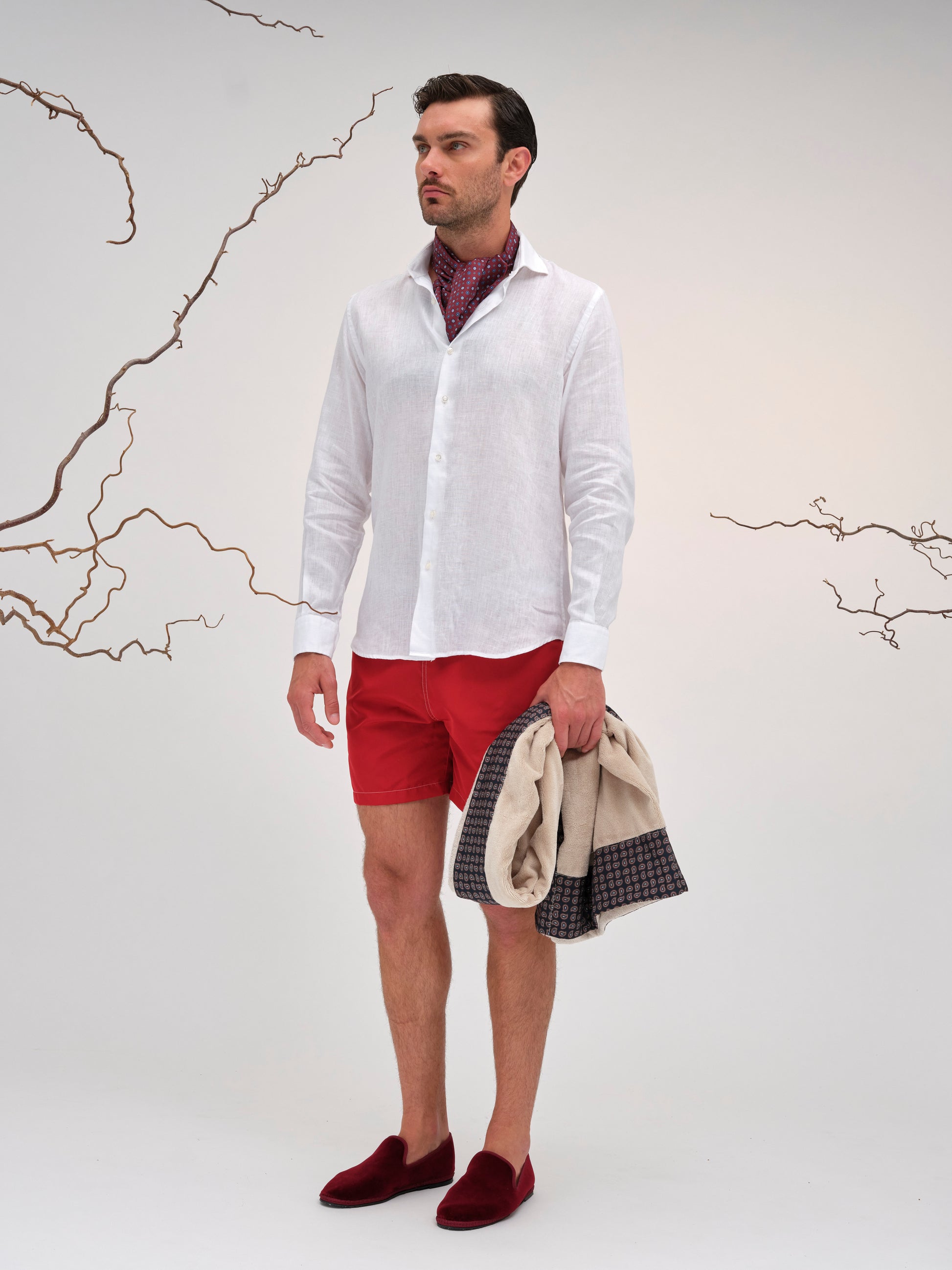 MARCO SWIMWEAR DEEP RED