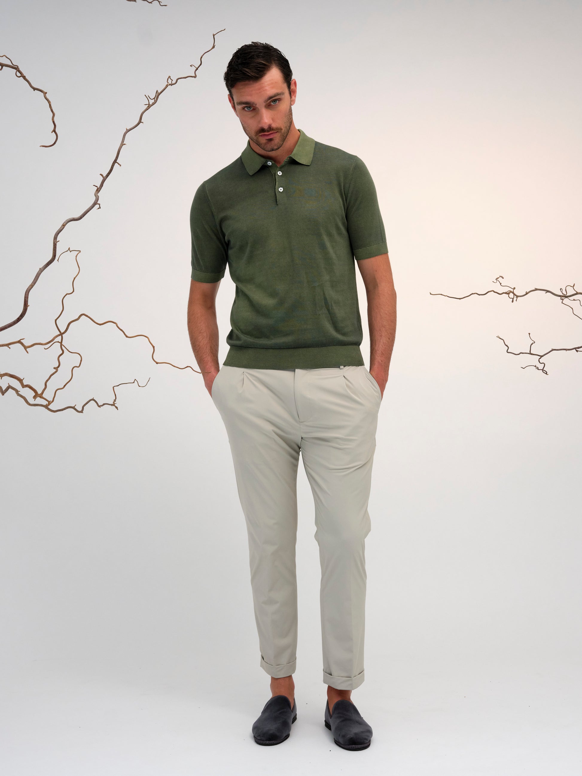 CARLO POLO MILITARY GREEN