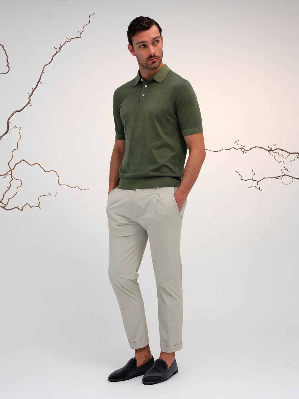 CARLO POLO MILITARY GREEN