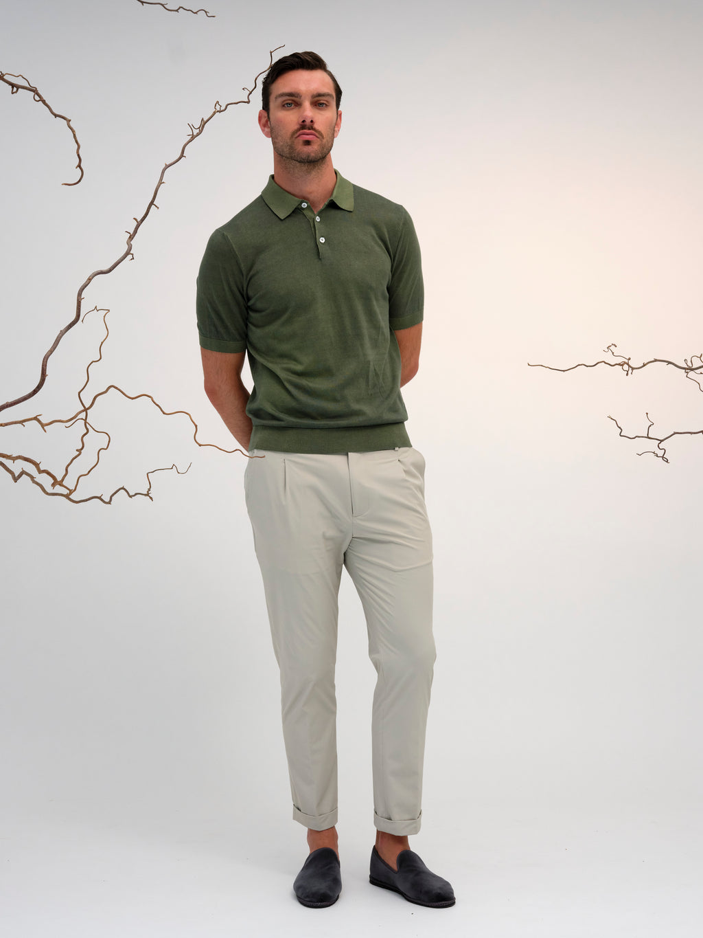 CARLO POLO MILITARY GREEN