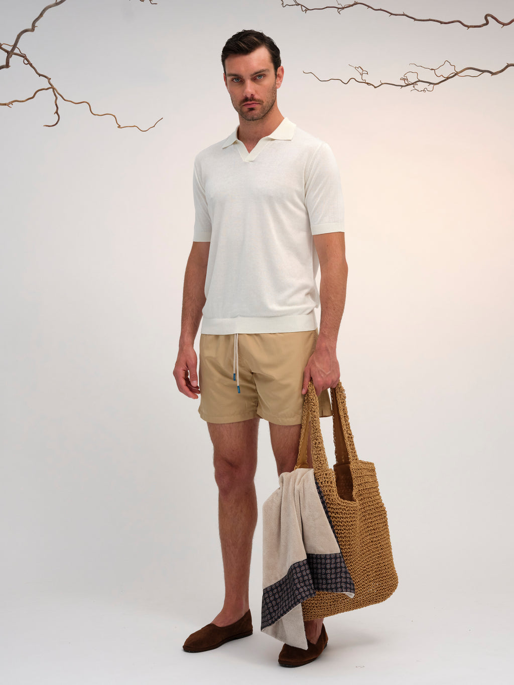 MARCO SWIMWEAR LIGHT CAMEL