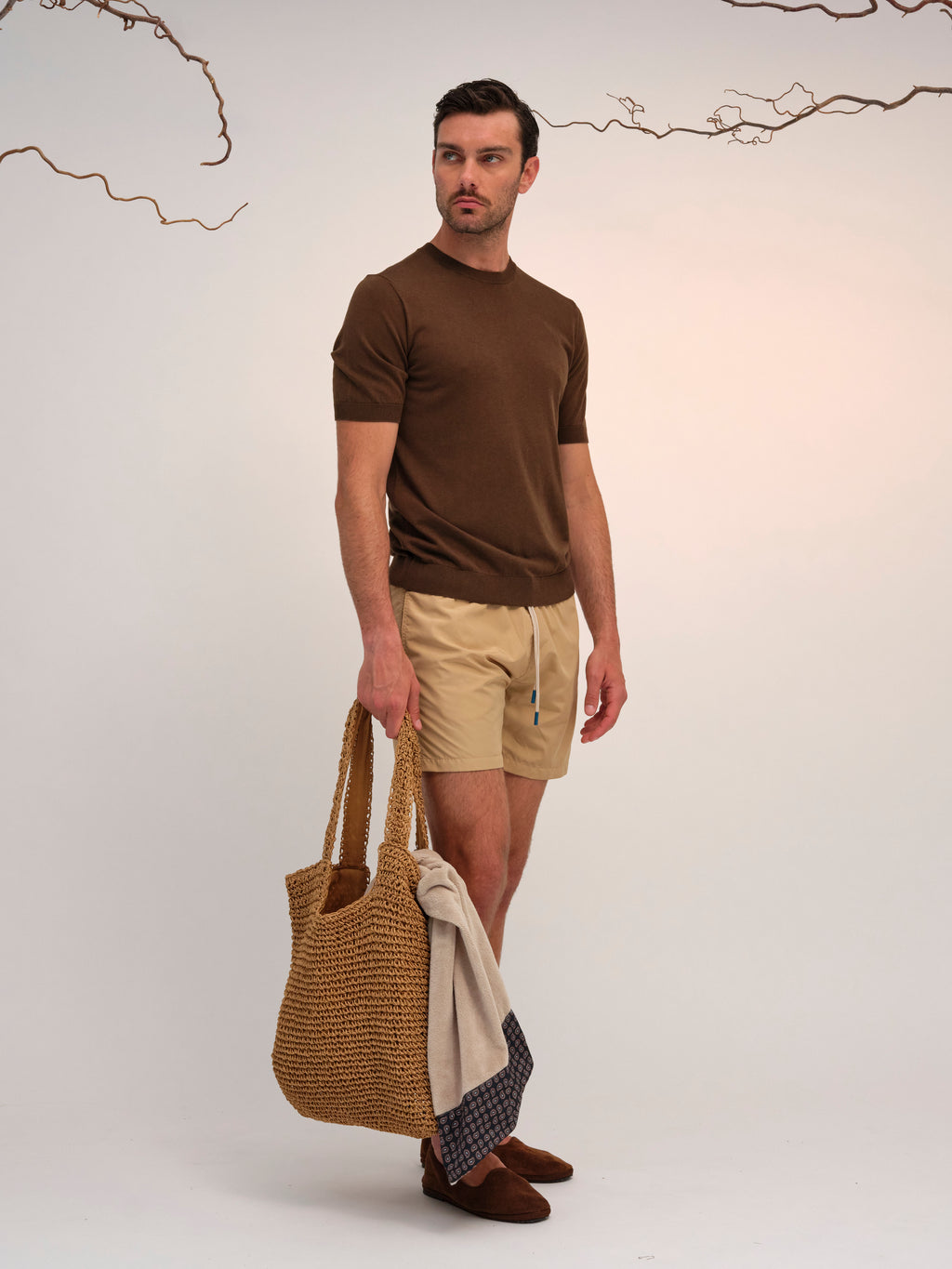 MARCO SWIMWEAR LIGHT CAMEL