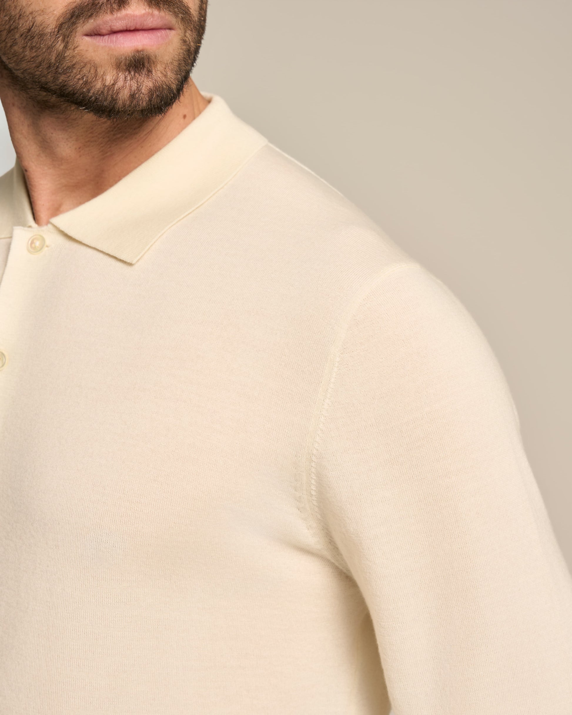 CARDIGAN SHIRT MILK WHITE