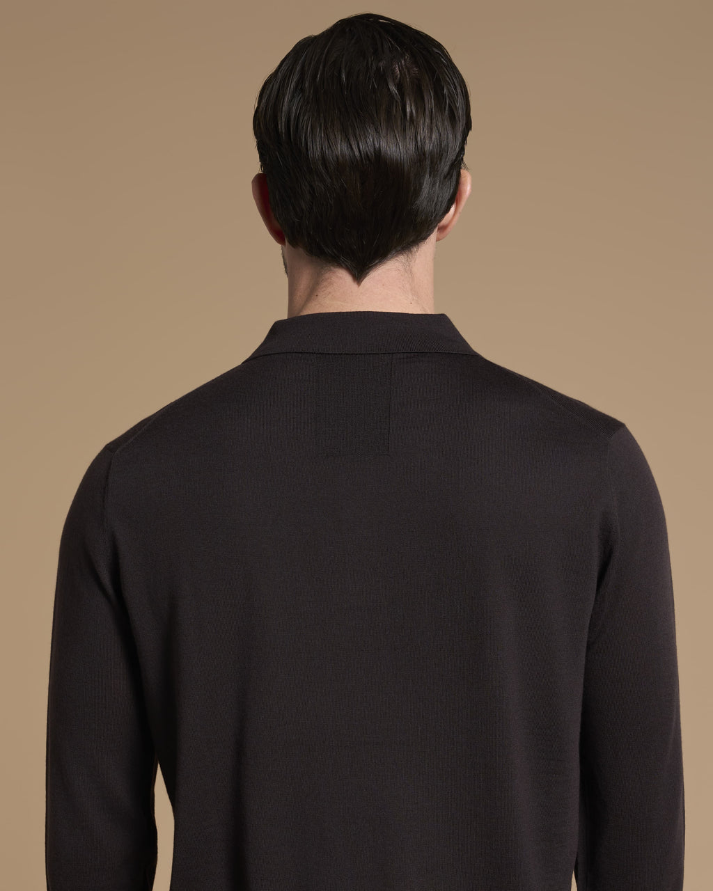 POLO BUTTON IN PRECIOUS BROWN