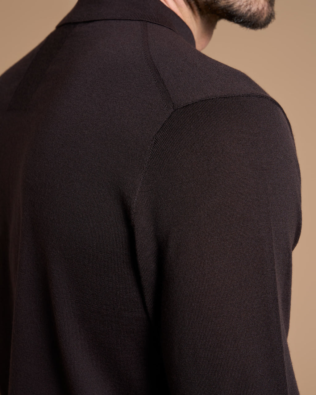 POLO BUTTON IN PRECIOUS BROWN