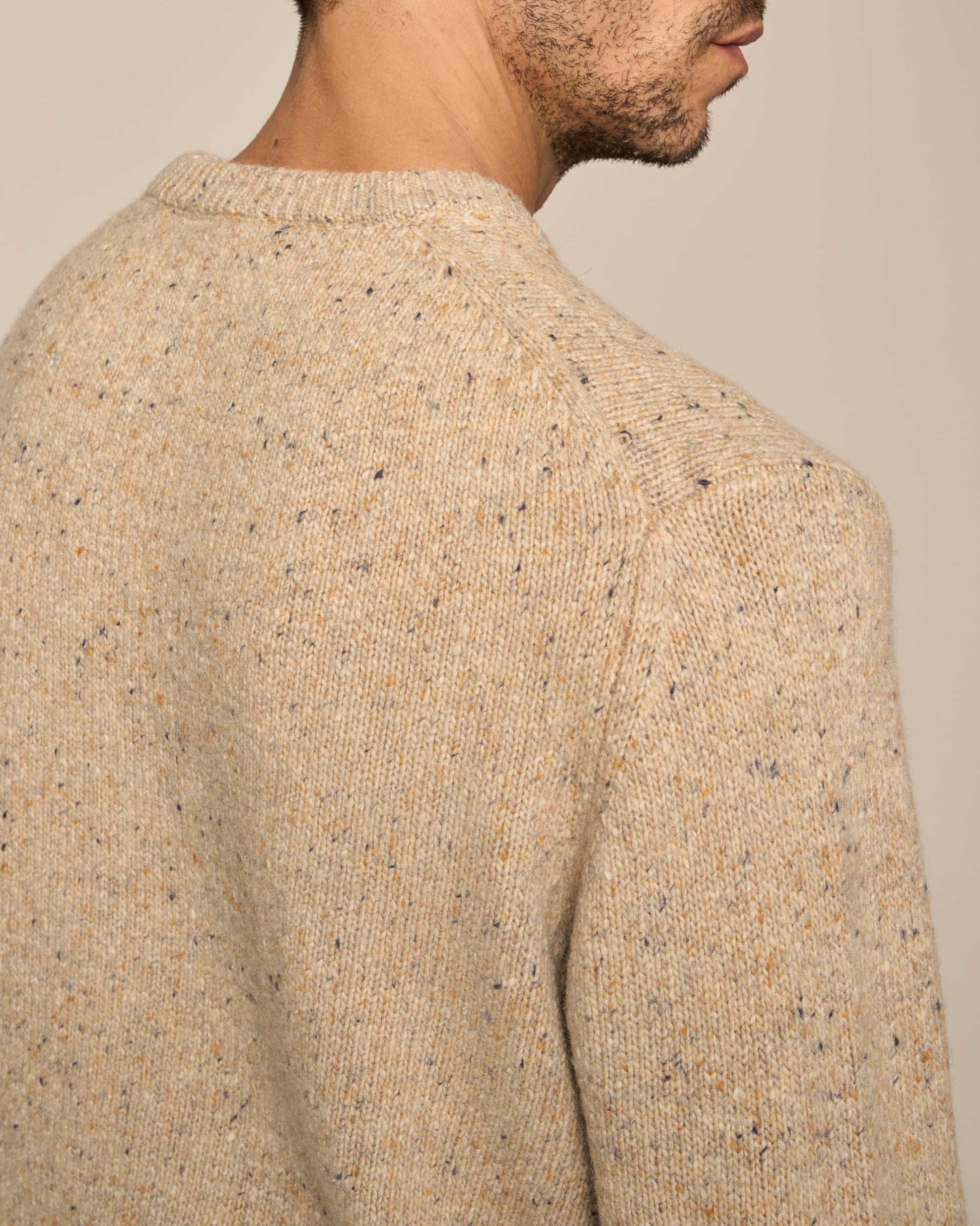 PULLOVER CIRCLE NECK PRECIOUS NATURAL
