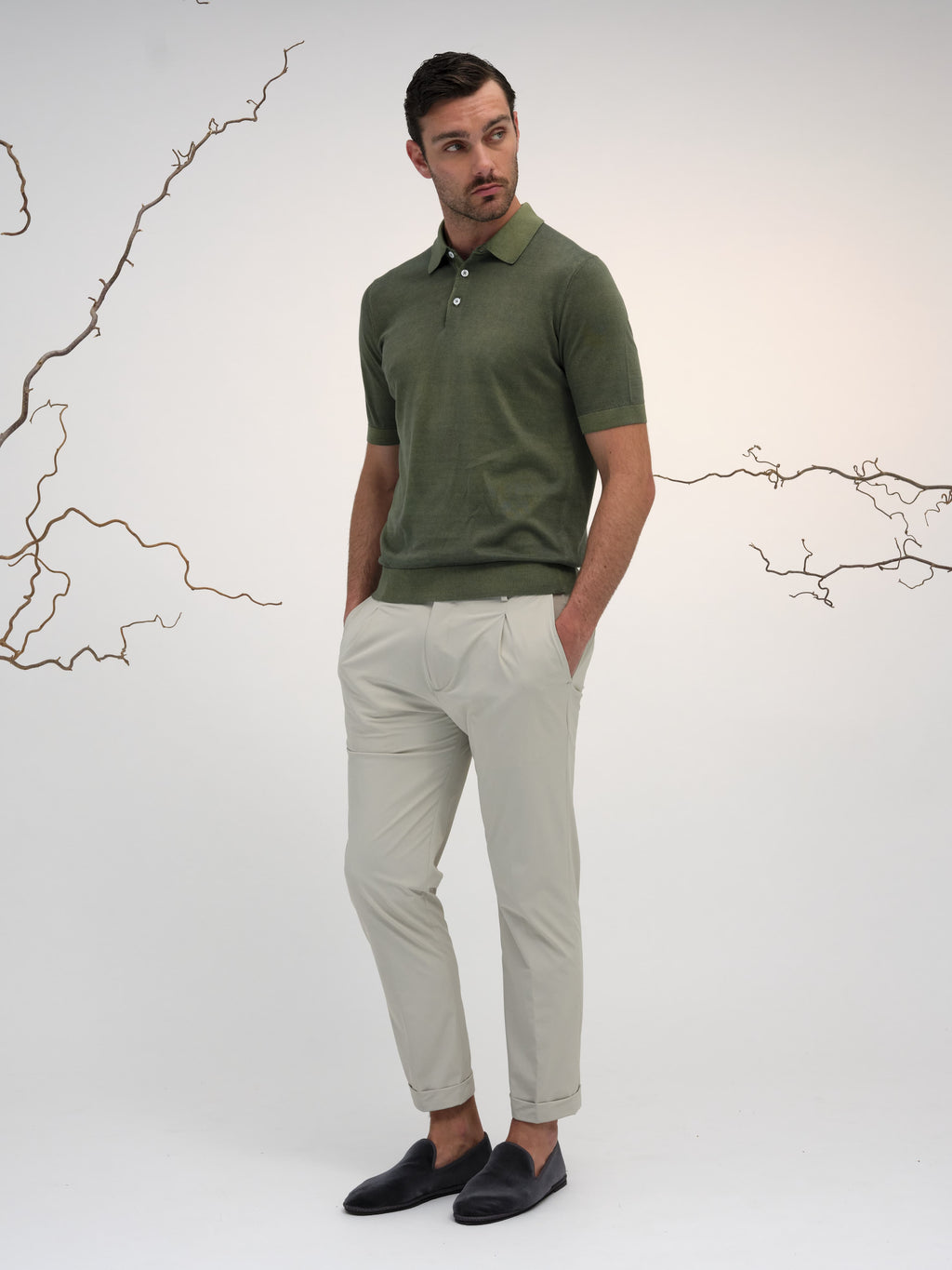 AMEDEO TECHNO ICE WHITE PANTS