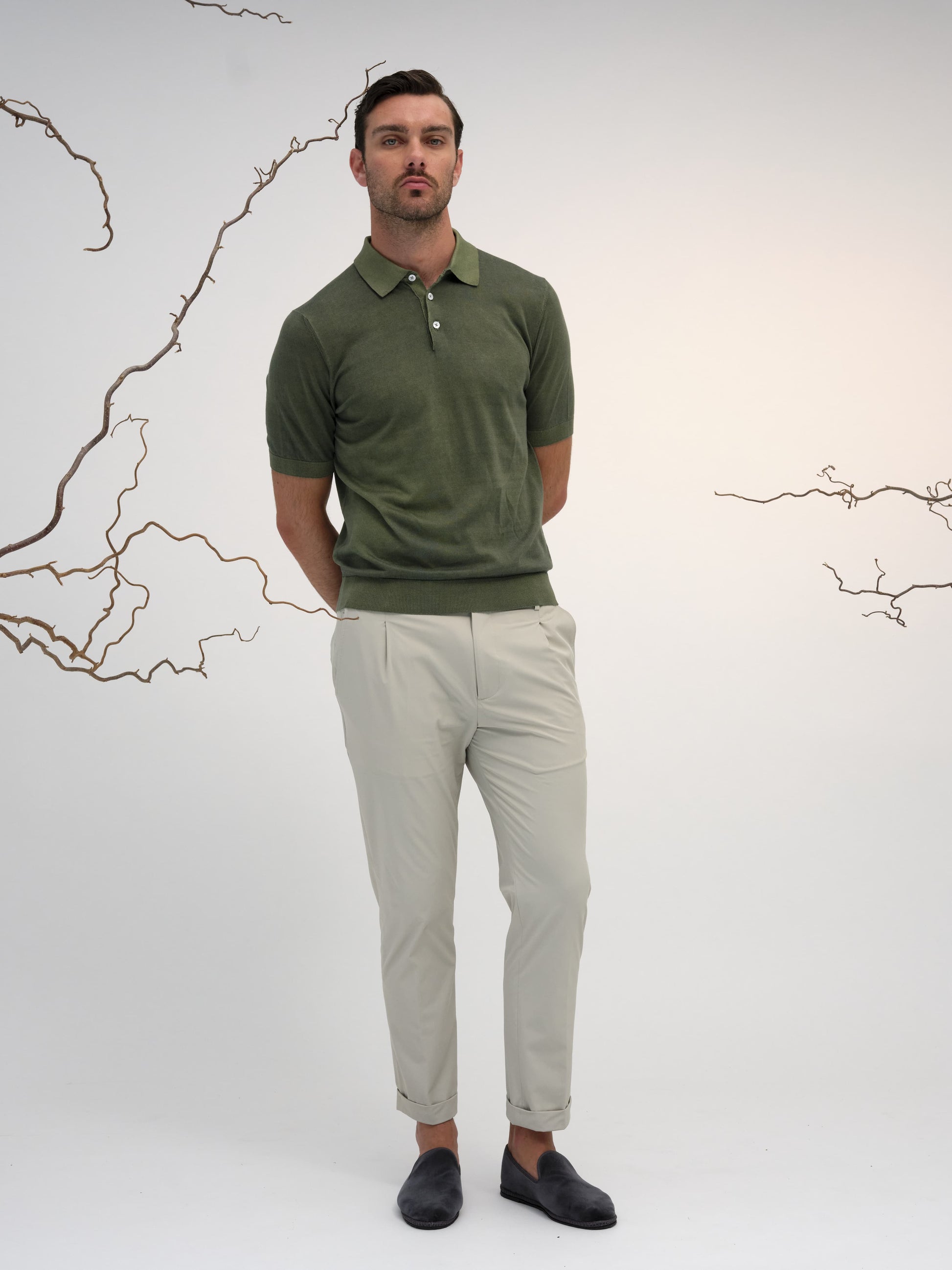 AMEDEO TECHNO ICE WHITE PANTS